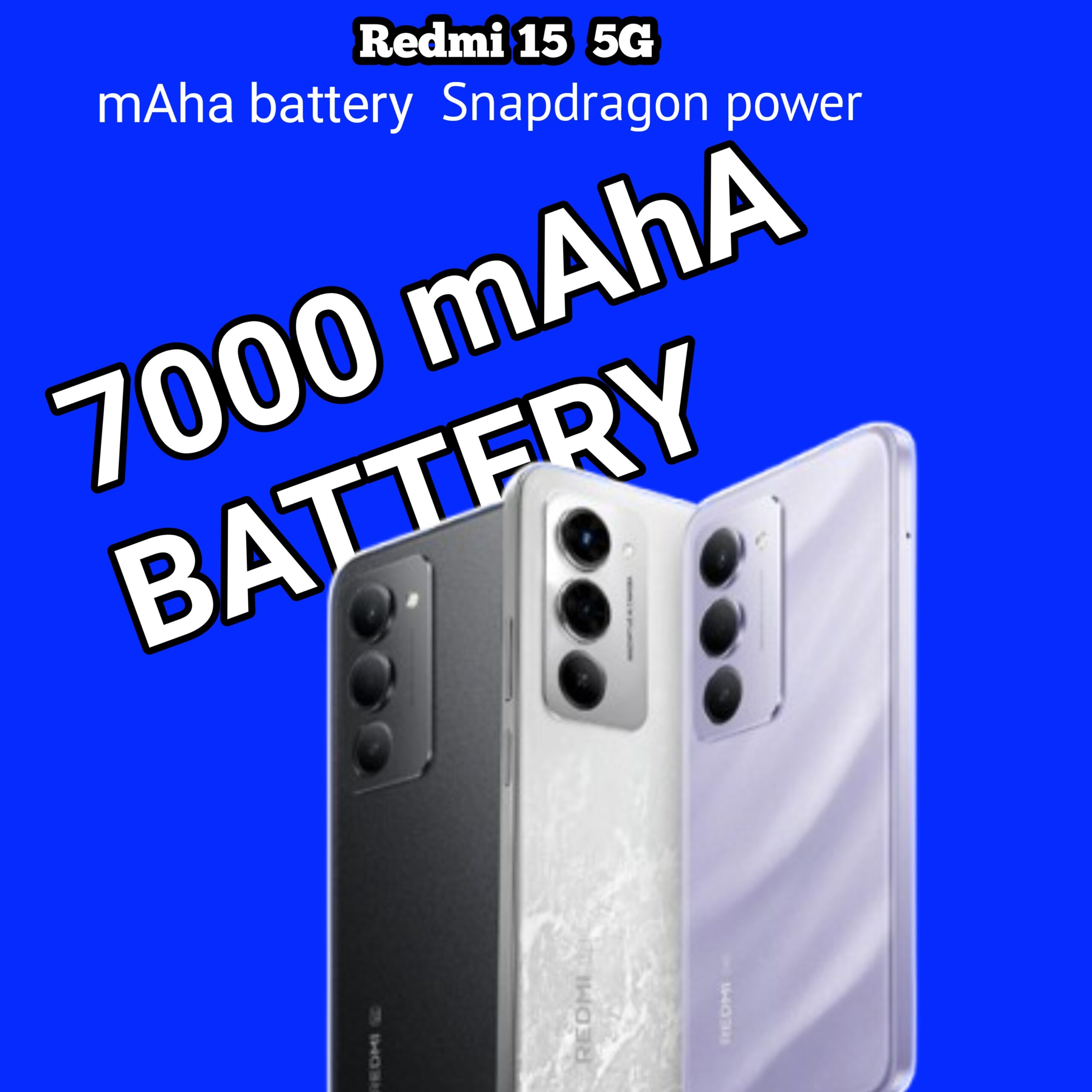 Redmi 15 5G – 144Hz डिस्प्ले और 7000mAh बैटरी वाला दमदार स्मार्टफोन