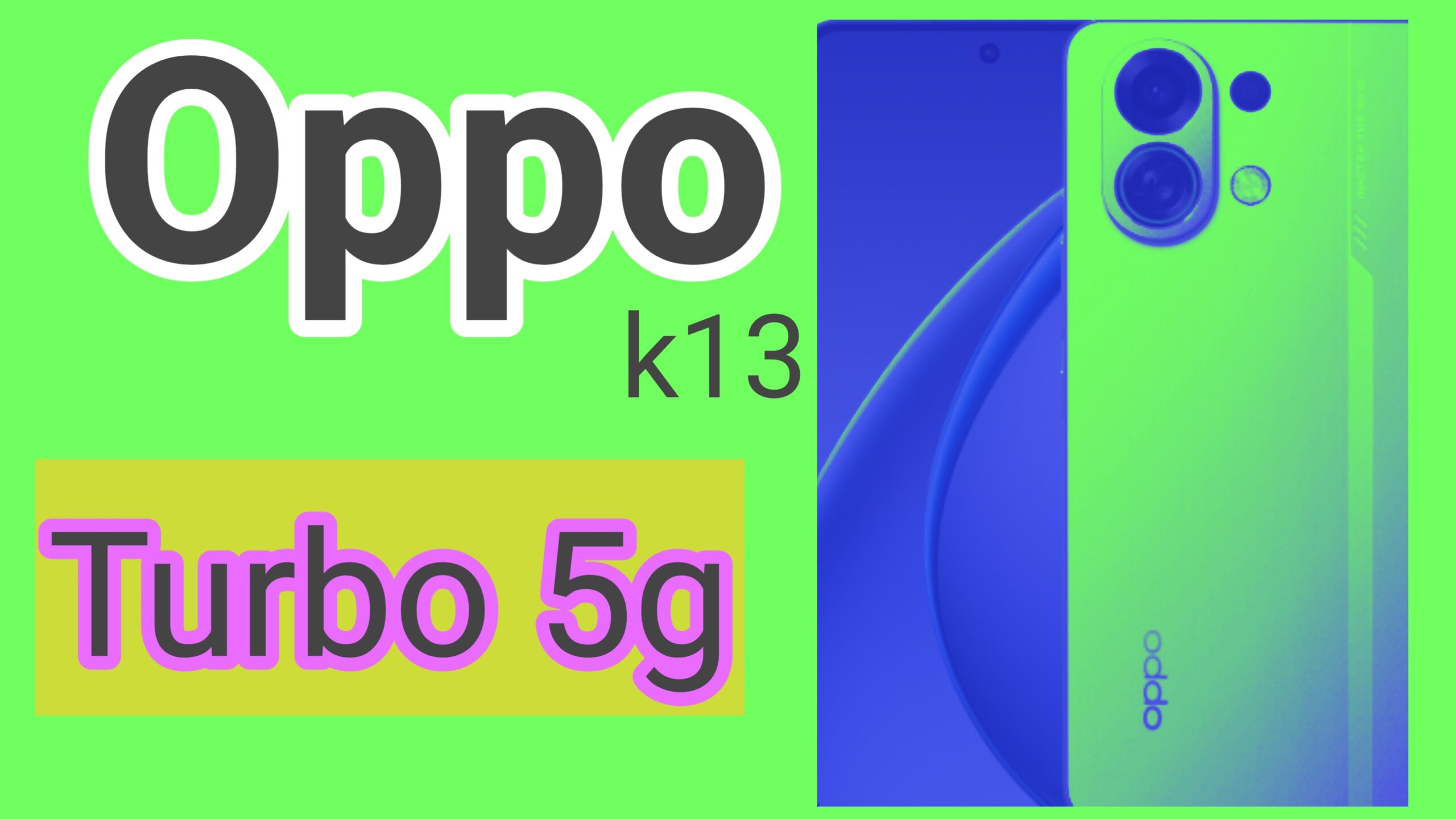 OPPO K13 Turbo 5G