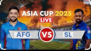 Sree Lanka vs Afghanistan