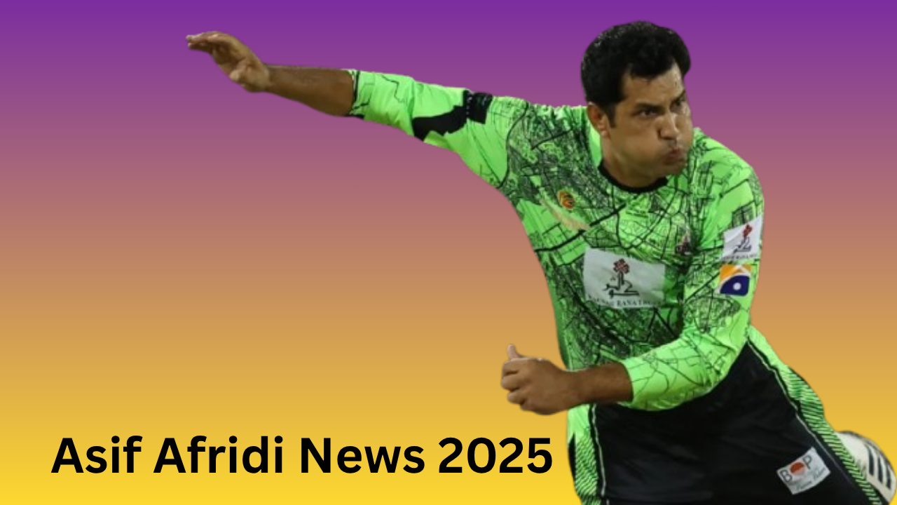 Asif Afridi News 2025