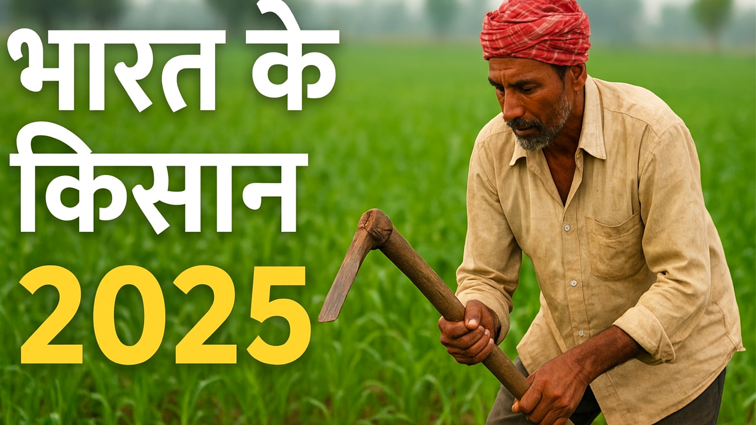 Bharat Ke Kisan Ki Vartaman Sthiti 2025