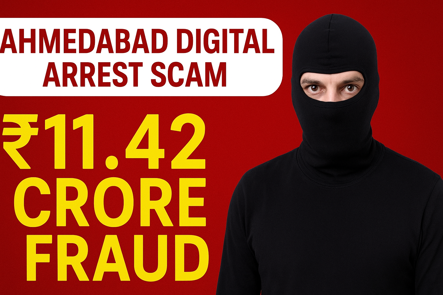अहमदाबाद डिजिटल अरेस्ट स्कैम