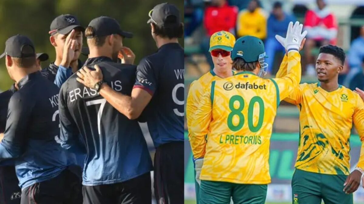 South Africa vs Namibia 2025 T20 मैच