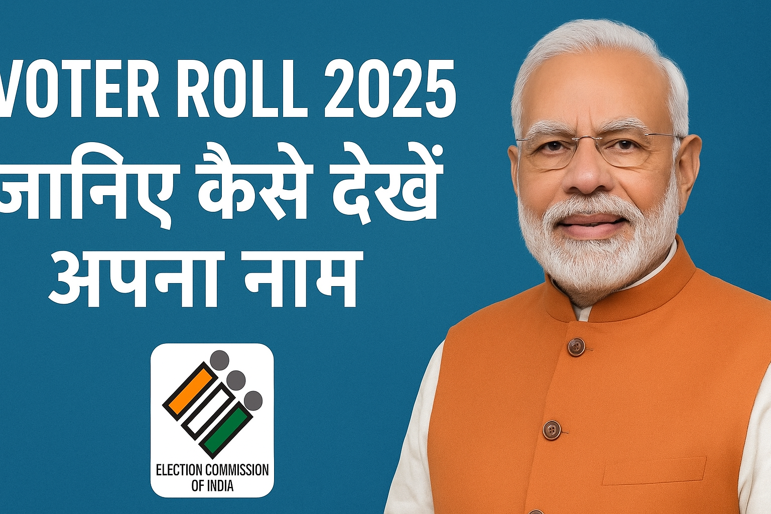Voter Roll 2025: मतदाता सूची में नाम कैसे देखें