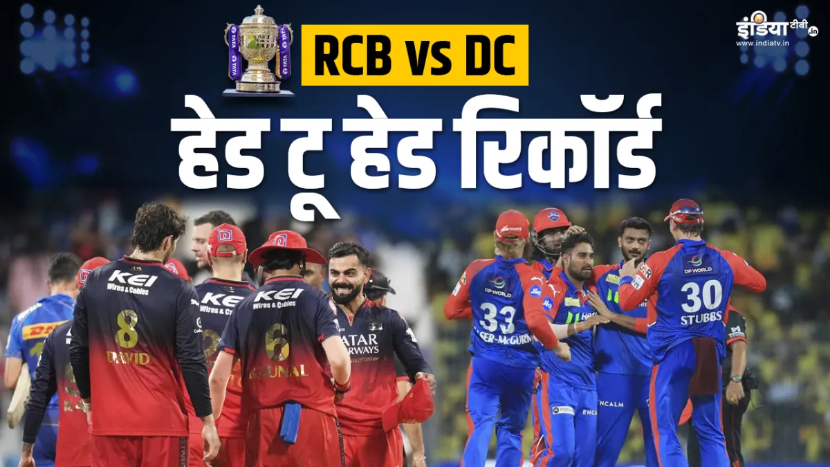 RCB vs DC: आईपीएल में आज का बड़ा मुकाबला